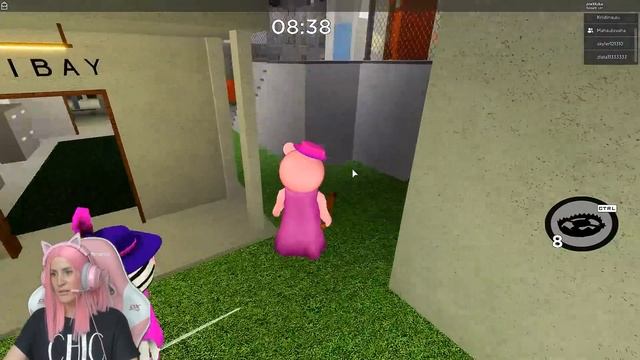 УБЕГАЕМ от СВИНКИ ПИГГИ Roblox | ЖЕНЯША и МАШКА УБИВАШКА | Прохождение игры Piggy Roblox на русском смотреть онлайн