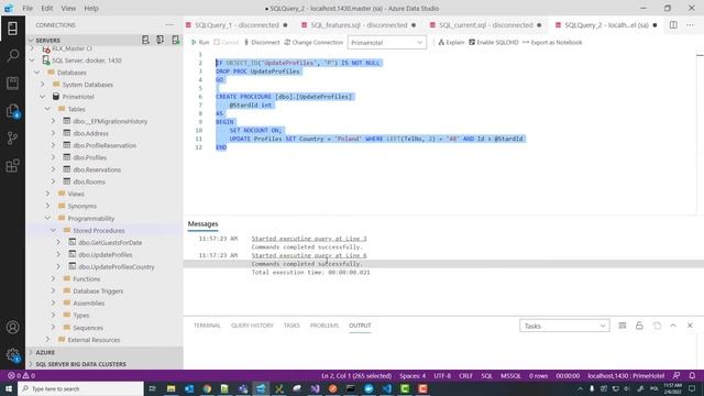 Michał Białecki VLog - useful schema changing scripts смотреть онлайн