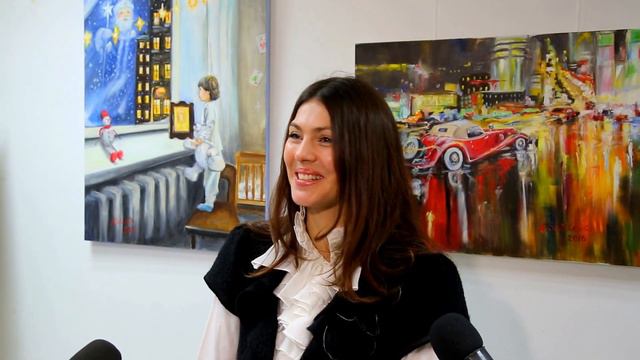 В галерее "ART L" выставка Анны Саликовой «Симфонии зимы» смотреть онлайн