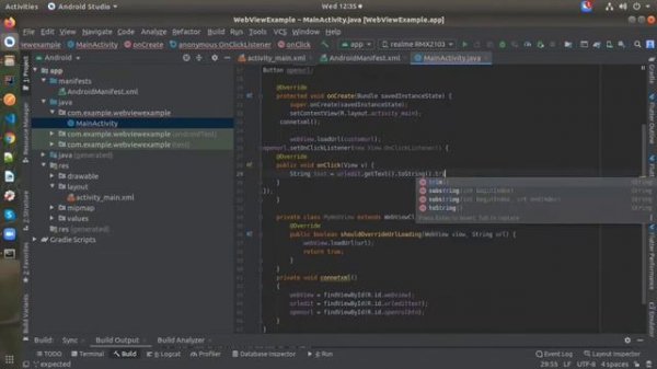 WebView - Android Studio Tutorial | Android Studio | Java #androistudio, #java, #webview