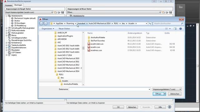 AutoCAD Mechanical 2015: Klassische Oberfläche aktivieren смотреть онлайн