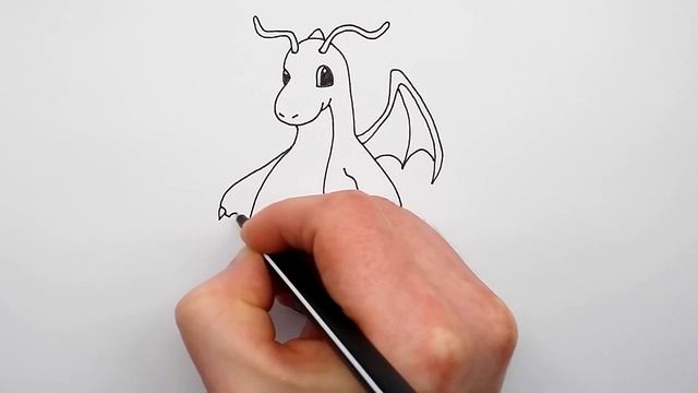 How to Draw Dragonite (Pokemon Go) ✔ смотреть онлайн
