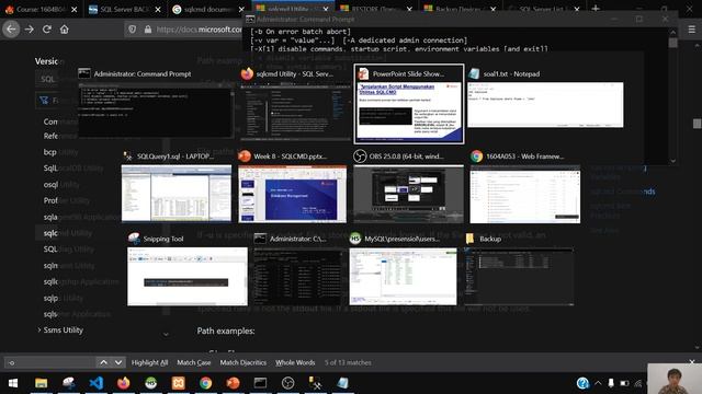 SQLCMD - Database Management смотреть онлайн