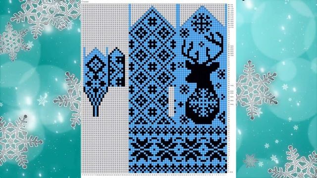 Вяжем варежки. Подборка жаккардовых узоров (схем) для вязания варежек смотреть онлайн