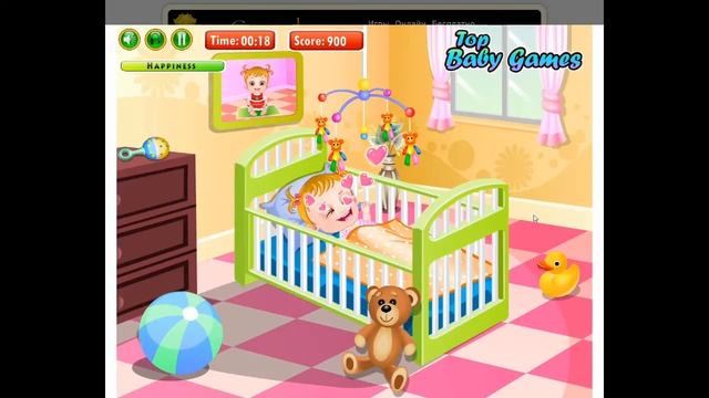 Малышка Хейзел чистит зубы Игры для детей Малышка Hezel baby Hazel смотреть онлайн