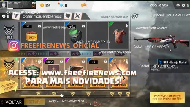 Free Fire NEW ELITE PASS. Слив нового пропуска в игре Фри фаер смотреть онлайн