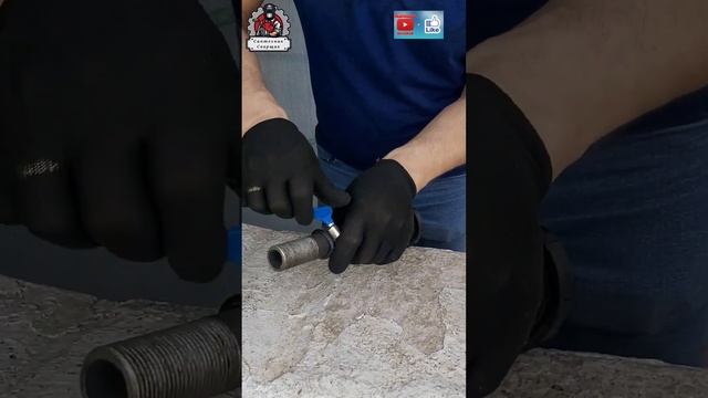 Лайфхак сантехника как соеденить ртубу без резьбы и не вызывать сварщика. смотреть онлайн