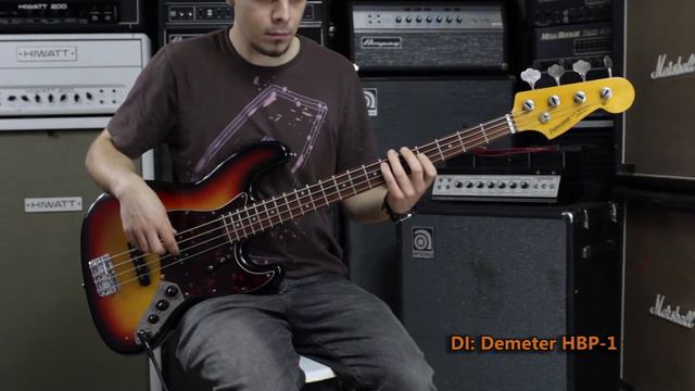 Fernandes Jazz Bass JBR45 1980's Japan смотреть онлайн