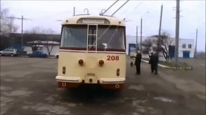 Тролейбус № 208 Skoda 9 Tr Чернівці