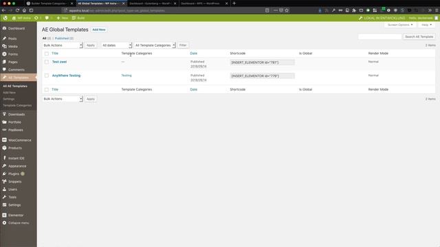 Categorize Page Builder Templates - WordPress Plugin Builder Template Categories смотреть онлайн