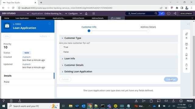 Pega Screen and Process Flow, Multi Step Form смотреть онлайн