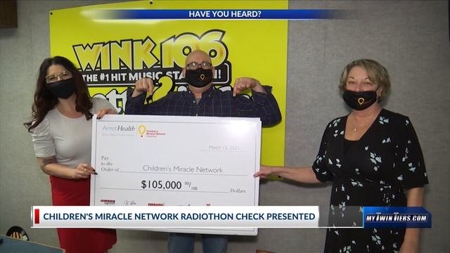 Children's Miracle Network receives check from WINK 106 смотреть онлайн