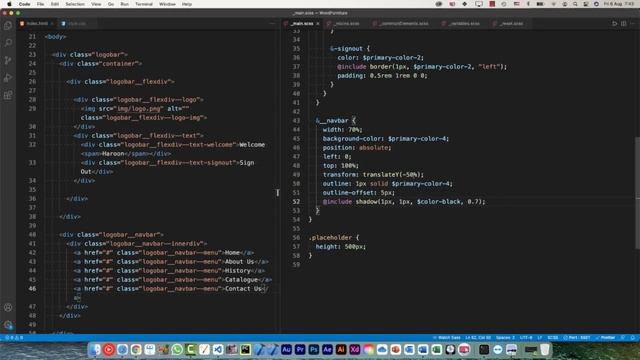 Navbar: How to Build a Responsive Website - SASS Project (05/26) смотреть онлайн