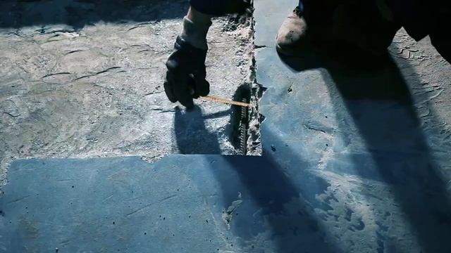 Скрепа Самонивелир - ремонт горизонтальных участков бетона. смотреть онлайн