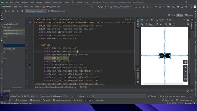 textview in android studio java and set text value programmatically смотреть онлайн