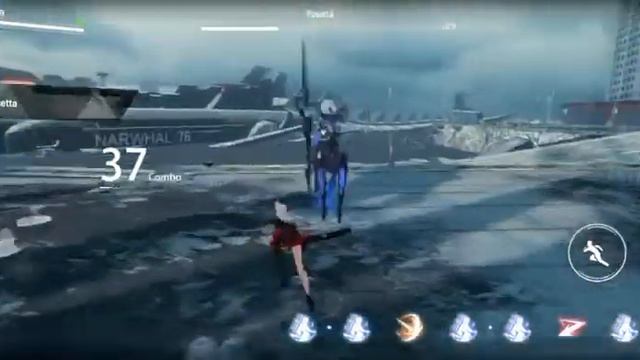 Punishing Gray Raven-Alpha Vs Rosetta(No Damage) Story