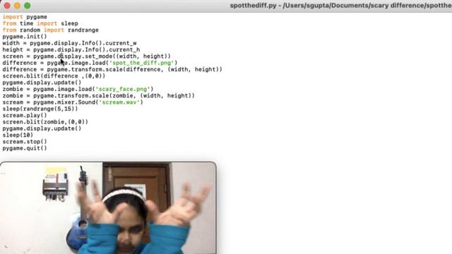 Creating Spot the Difference Game using Pygame Library in Python смотреть онлайн