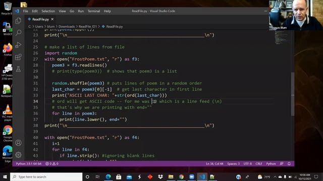 Python: Read Local Text File смотреть онлайн