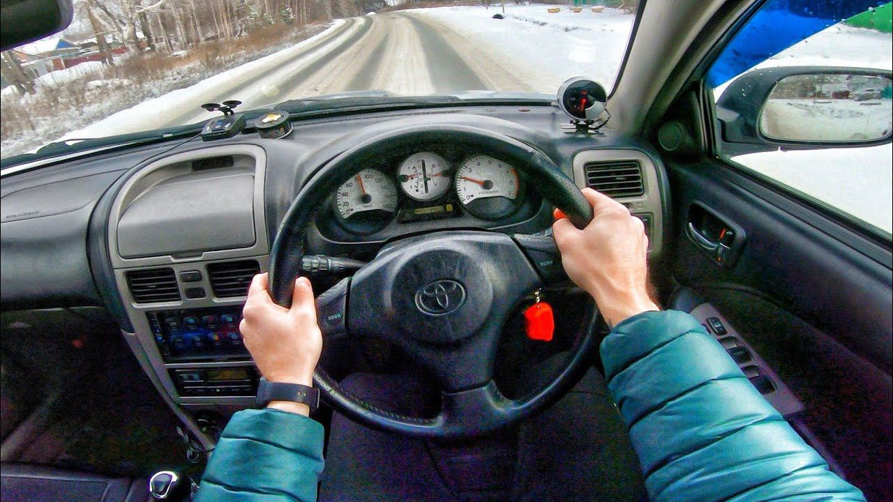 2001 Toyota Caldina 2.0 GT-T - POV TEST DRIVE смотреть онлайн
