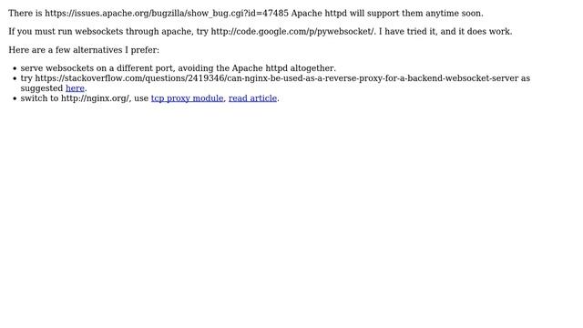 Configuring Apache2 to proxy WebSocket? (5 Solutions!!) смотреть онлайн