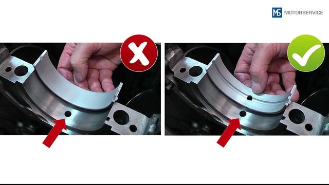 Установка подшипников скольжения - Motorservice Group смотреть онлайн