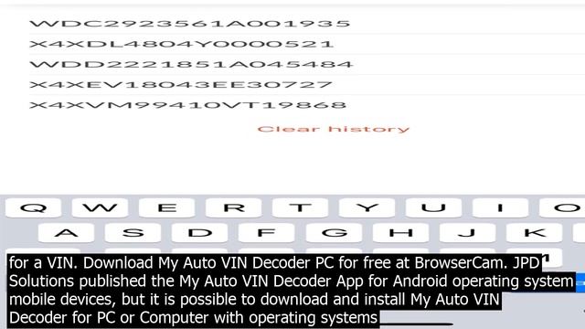 Vin decoder software free download vehicle identification number or vin is a distinct code смотреть онлайн