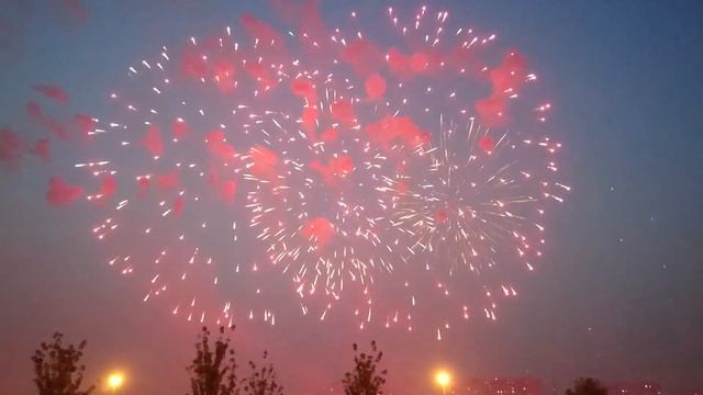 Китай Кульминация салюта 24 июля 2016 г. смотреть онлайн