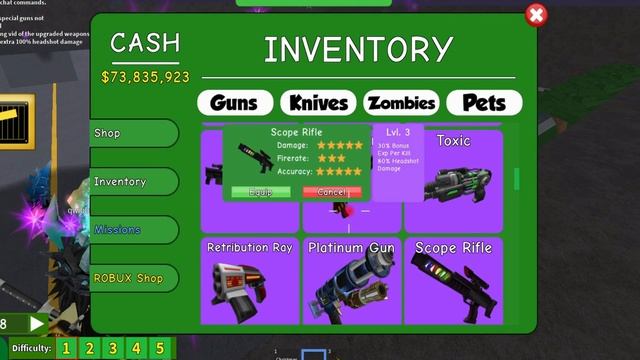 ROBLOX • Zombie Attack • NEW GUN UPDATE смотреть онлайн