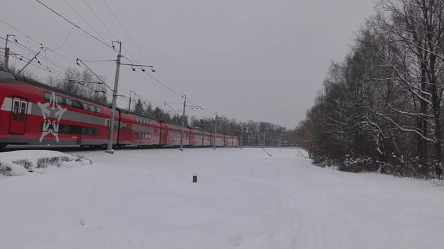 Киевское направление, Железная дорога, Москва, Зима, 2019, РЖД смотреть онлайн