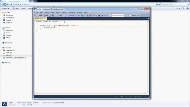 How to Compile and Run a Java Program with TextPad смотреть онлайн