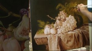 Пишем "Натюрморт с красным бархатом"