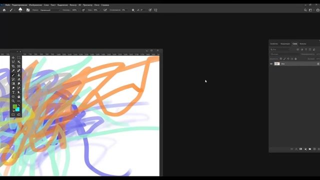 Ребенок в 3 года рисует в Adobe Photoshop на графическом планшете! The Child Draws in Photoshop смотреть онлайн