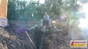 Отзыв Landformer Ландформер мини экскаватор