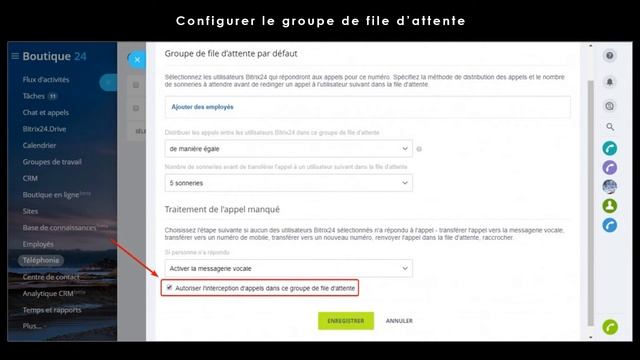 Téléphonie_Interception d'appel dans Bitrix24 смотреть онлайн