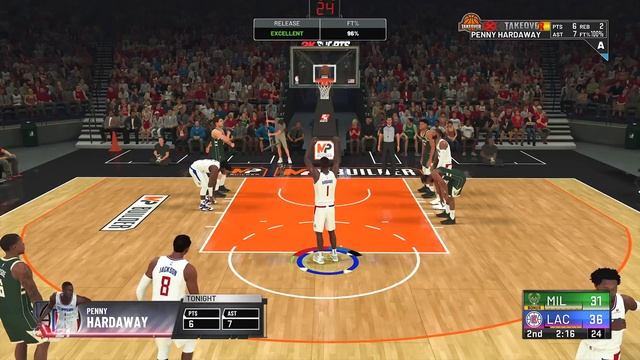 NBA 2K21 6'6 SPEED 99 PENNY HARDAWAY ISO Build / 55 Badges смотреть онлайн