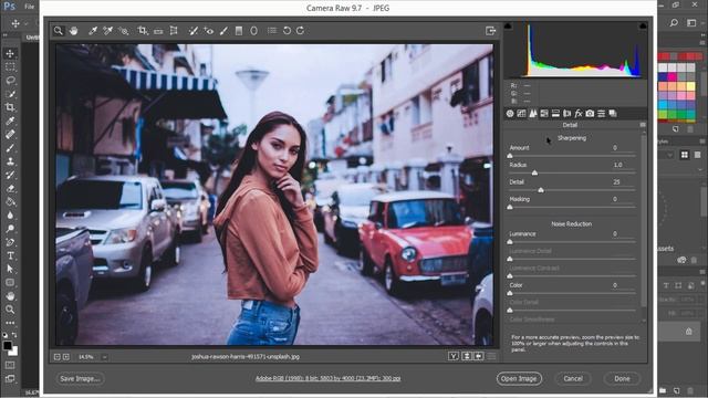تغيير الأضاءة الخافتة فى الصور واستخدام (Photoshop 2018 (Camera raw filter смотреть онлайн