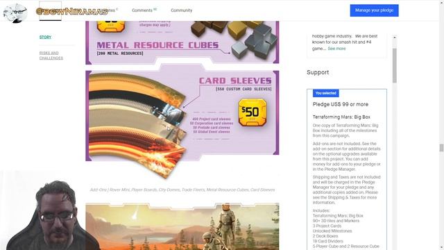 Terraforming Mars: Big Box - Kickstarter Talkthrough смотреть онлайн