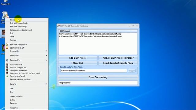 How To Use BMP To GIF Converter Software смотреть онлайн