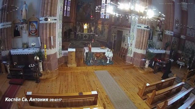 Трансляция из Костёла Святого Антония Падуанского. Поставы смотреть онлайн