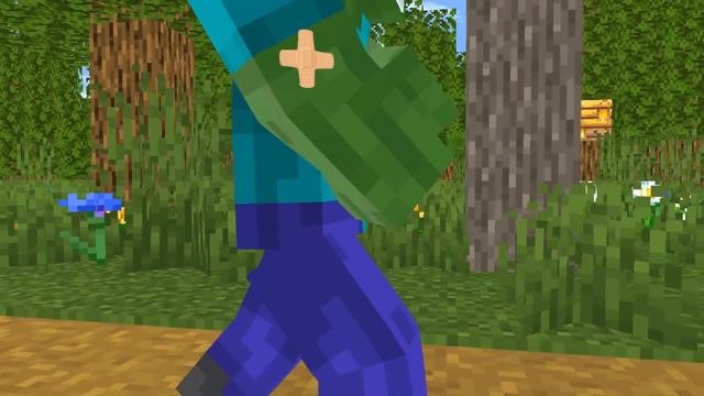 MONSTER SCHOOL GOT VACCINATED - Minecraft Animation смотреть онлайн