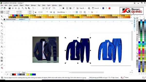 Free Track suit Editable Mockup Design in Adobe Illustrator & CorelDraw