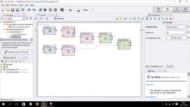 Tutorial Rapidminer Data Mining Neural Network Dataset Training and Scoring смотреть онлайн