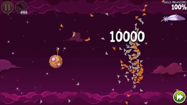 Angry Birds Space HD Brass Hogs (Space Eagle) 100% смотреть онлайн