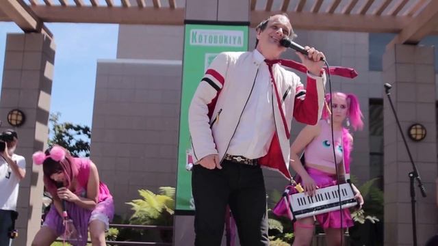 Jason Paige - Pokemon Theme Song featuring Stephanie Yanez & PLASMIC performing at AniFest 2018 смотреть онлайн