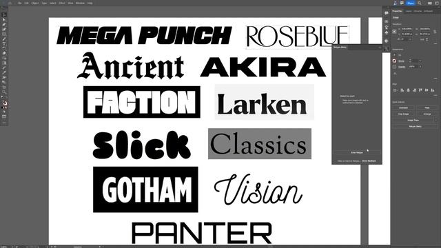 The NEW ReType Beta Tool in Illustrator смотреть онлайн