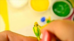 ПИТОМЦЫ ДЛЯ КУКОЛ. ВОЛНИСТЫЙ ПОПУГАЙ. ПОПУГАЙ для кукол. кукольный домик. СВОИМИ РУКАМИ. Иваницкая