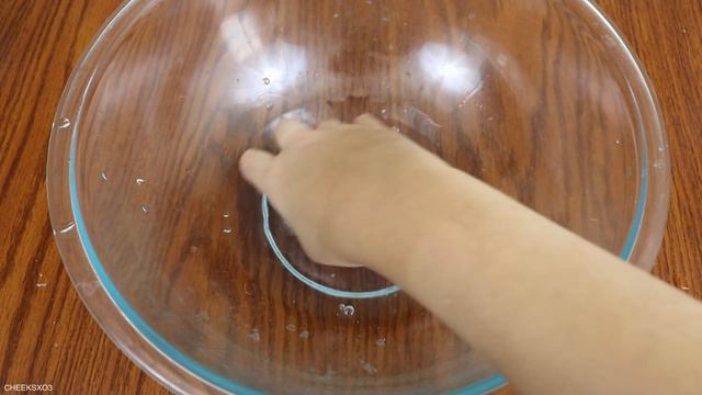 Making Clear Slime with PVA Mesh (no glue) смотреть онлайн