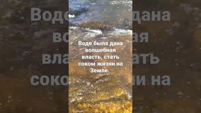 Вода, как источник жизни.. смотреть онлайн
