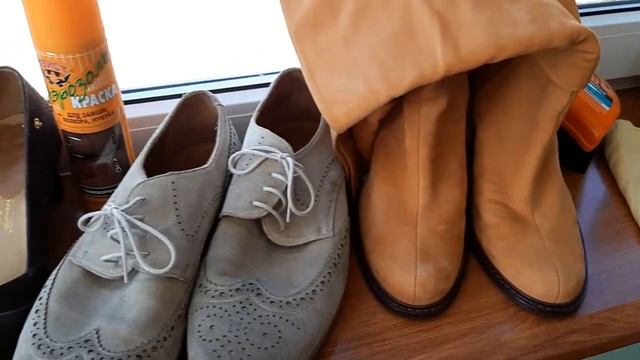 Замшевая обувь 5 лет службы. Как почистить замшу? смотреть онлайн