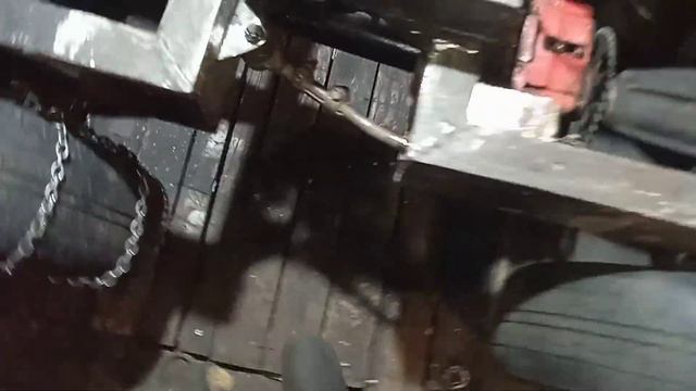 Установка рулевого. Рулевая рейка. Самодельный минитрактор.переломка 4х4 Steering A Homemade Tracto